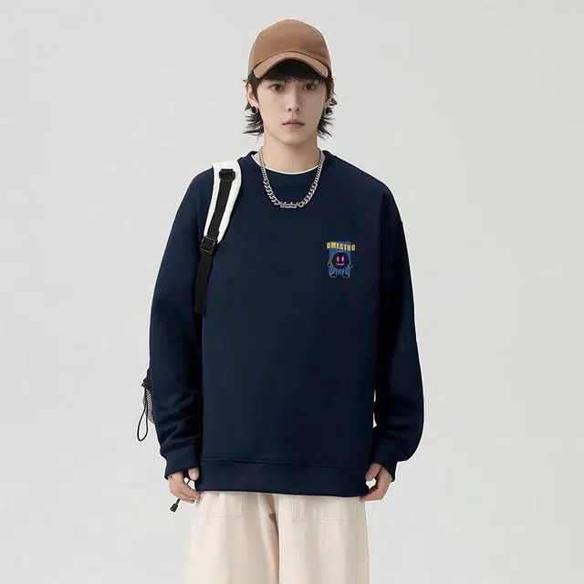 【dme】 简约美式重磅宽松百搭卫衣 男女同款