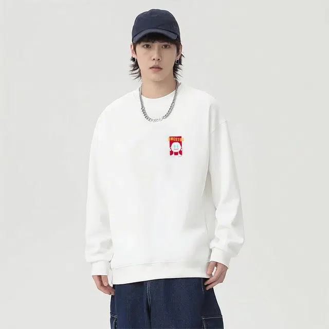 【dme】 简约美式重磅宽松百搭卫衣 男女同款