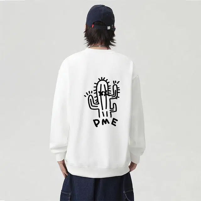 【dme】 简约大气美式重磅宽松美观卫衣 男女同款