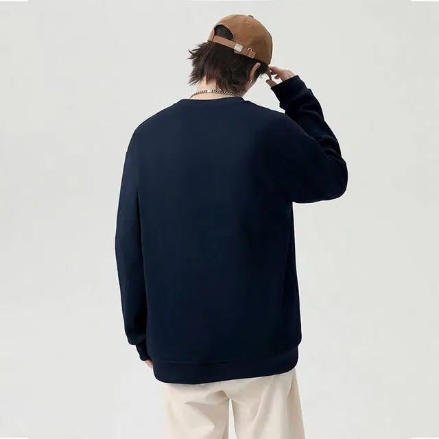 【dme】 舒适休闲简约重磅宽松长袖卫衣 男女同款
