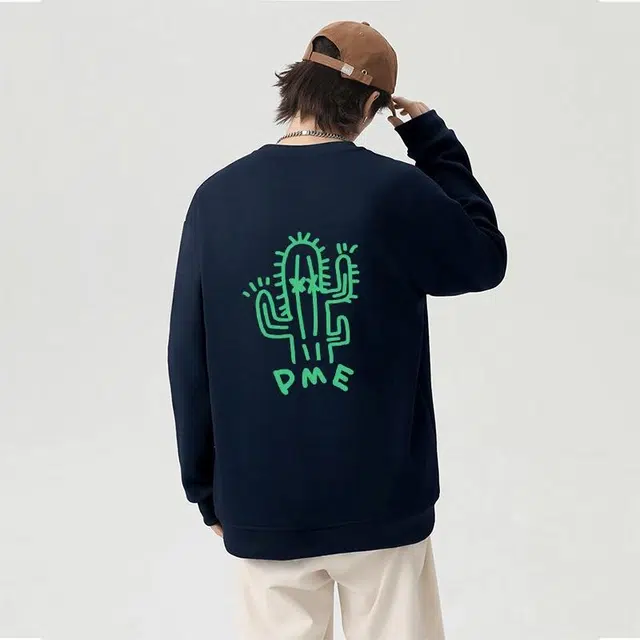 【dme】 简约大气美式重磅宽松美观卫衣 男女同款