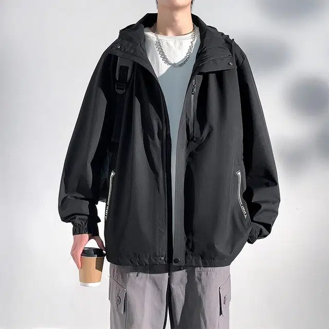 雅鹿  三合一户外山系百搭休闲  防水防风防紫外线透气耐磨冲锋衣 男女同款 深蓝色