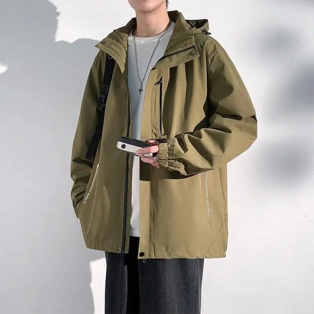 雅鹿  三合一户外山系百搭休闲  防水防风防紫外线透气耐磨冲锋衣 男女同款 深蓝色