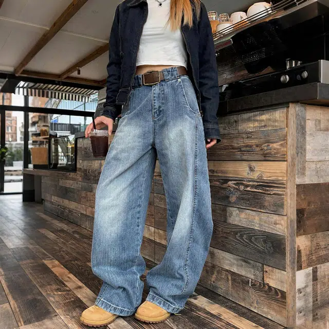 NEVER RULE Baggy Jeans