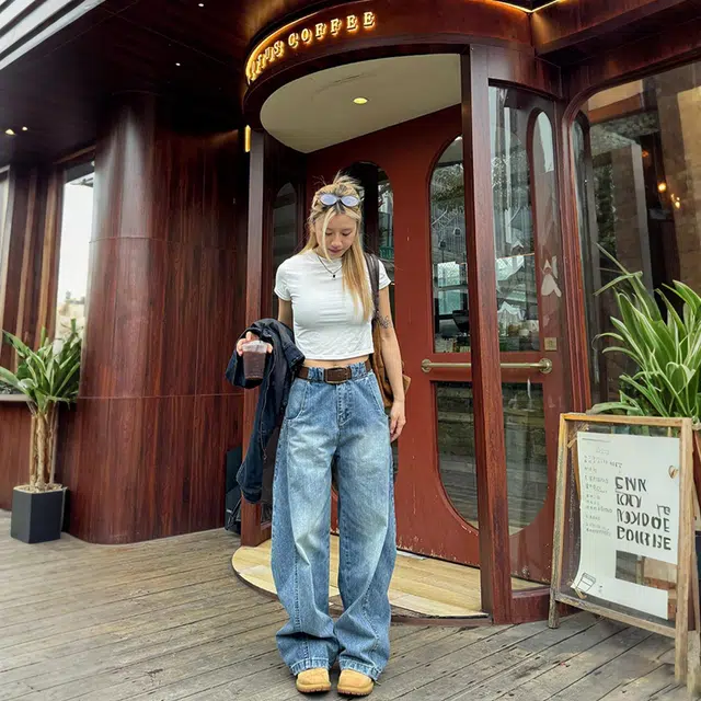 NEVER RULE Baggy Jeans