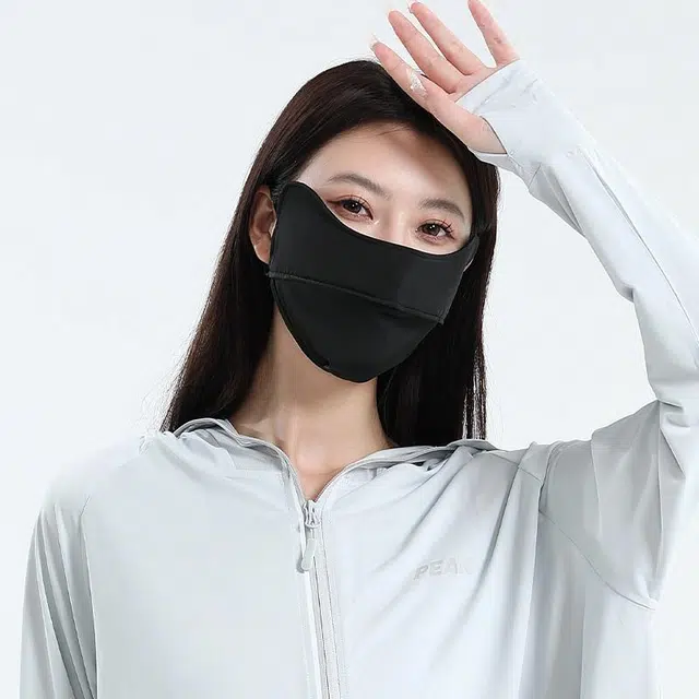 匹克 护眼角防晒 冰丝 口罩 男女同款情侣款