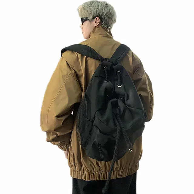 袋鼠 美式休闲立领痞帅防水高级感轻奢户外青春活力时尚休闲百搭宽松夹克 男女同款