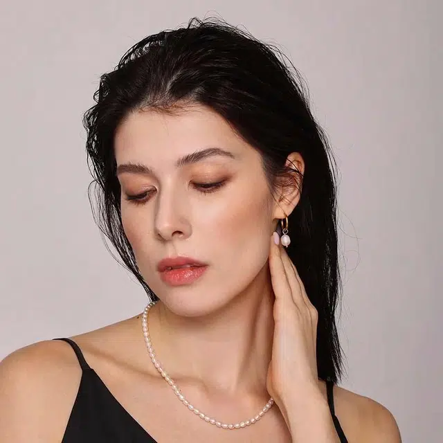 珍珠奥秘 甜美耳饰 时尚简约高级感气质百搭 珍珠 耳环 女款