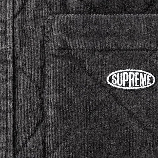 Supreme FW22 Week 11 Quilted Corduroy Shirt