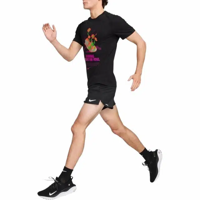 Nike M NK DF Tee Run DNA FA24 Black