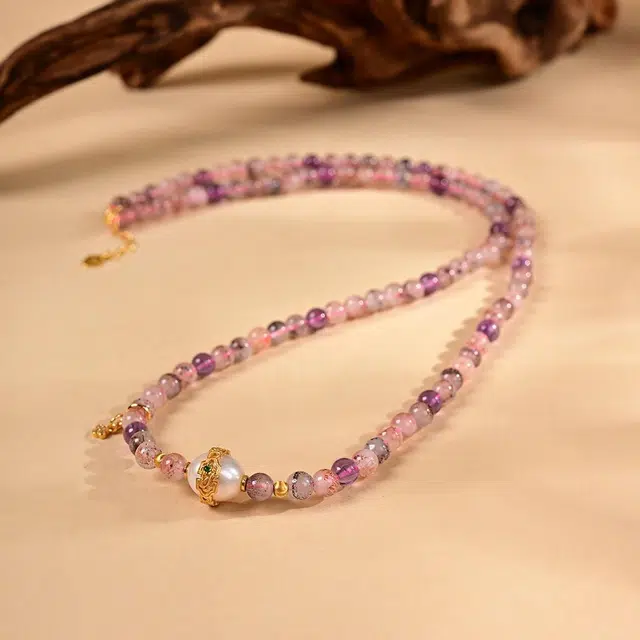 宫和御守 国风超七 新中式故宫文创首饰 好运 水晶 项链 女款