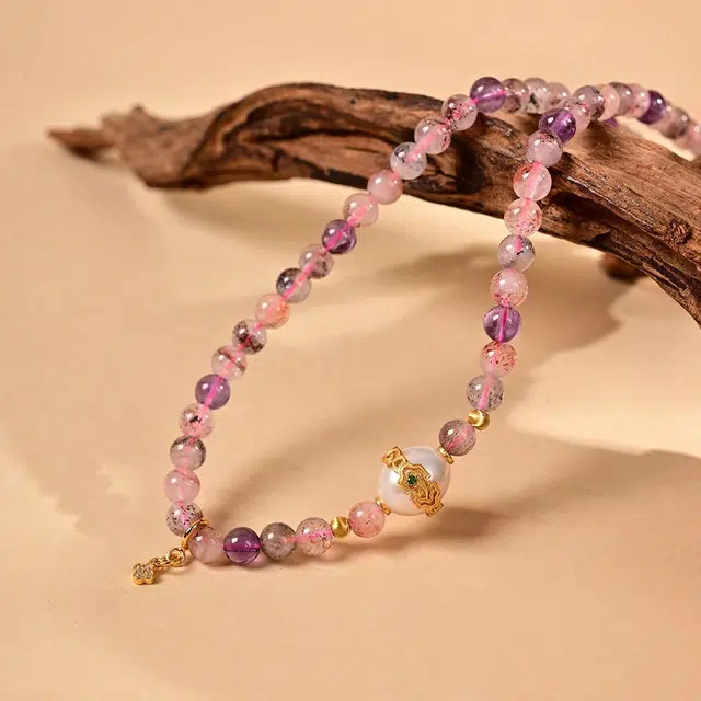 宫和御守 国风超七 新中式故宫文创首饰 好运 水晶 项链 女款