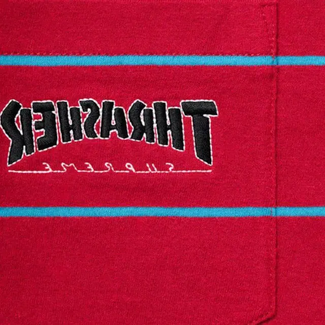 Supreme FW21 Week 5 x Thrasher Stripe Polo Polo