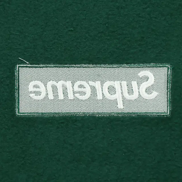 Supreme FW18 Box Logo Crewneck Dark Green