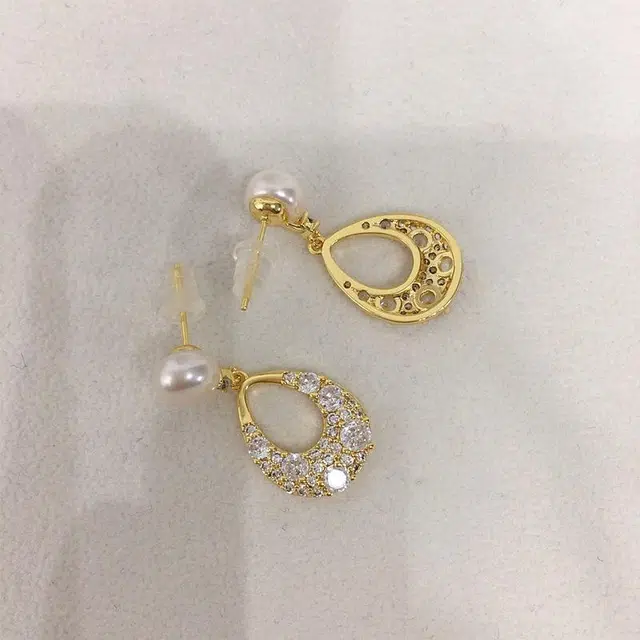 品彩 小众百搭 个性时尚 轻奢精致高级感 淡水珍珠 耳环 女款