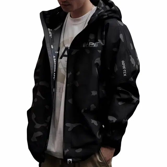 A BATHING APE Gore-Tex Color Camo Shell Jacket