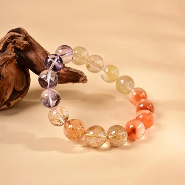 宫和御守 高品质多宝设计款 国风时来运转 水晶 手串 男女同款情侣款