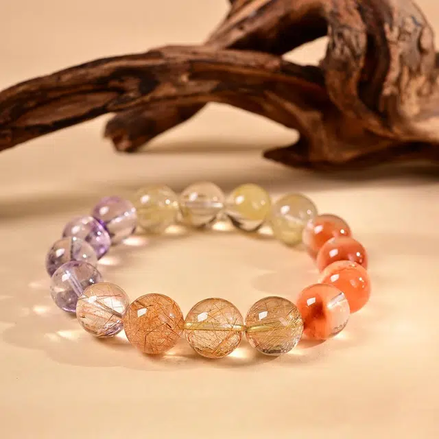 宫和御守 高品质多宝设计款 国风时来运转 水晶 手串 男女同款情侣款