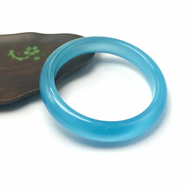 兰慕茵诺 新中式国风小众轻奢高级感  闪烁温婉细腻 高级清冷感 琉璃 手镯 女款