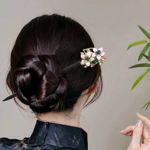 贯古今 新中式流苏古风汉服旗袍步摇 合金 发簪 女款