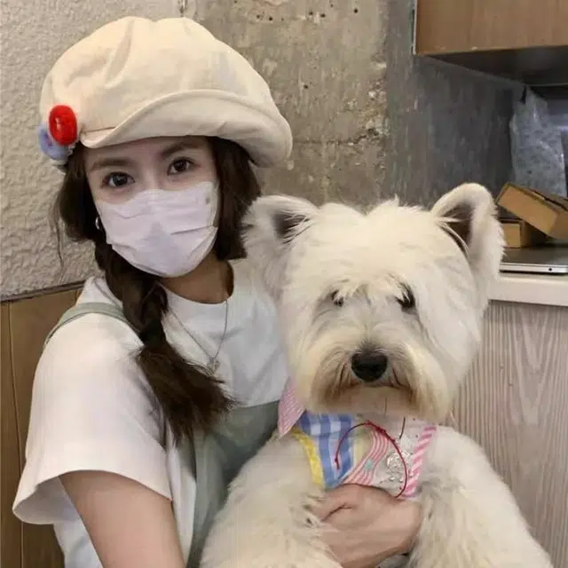 钓鱼熊 日系复古棉麻八角帽甜美可爱纽扣大头围云朵画家帽子 聚酯纤维 贝雷帽 男女同款情侣款