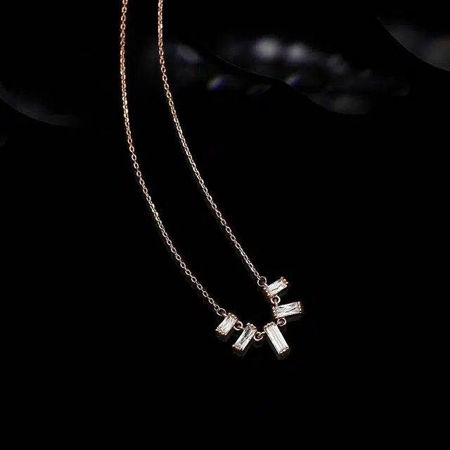 兰盈 原创设计星光水晶轻奢 合金 项链 女款