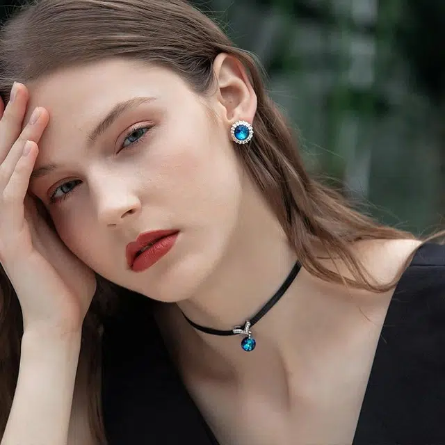 兰盈 蝴蝶结轻奢小众 合金 项链 女款