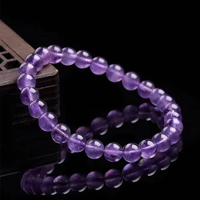 璇玑公主 东方国潮 九紫离火 学业顺利 转运锦鲤上岸金榜题名 轻奢温柔简约优雅气质 叠戴百搭#好运天然 紫水晶 手串 男女同款情侣款