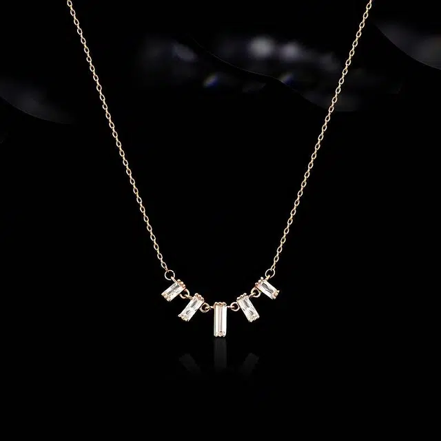 兰盈 原创设计星光水晶轻奢 合金 项链 女款