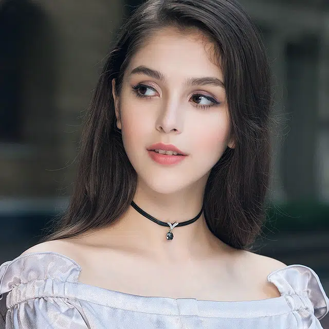 兰盈 蝴蝶结轻奢小众 合金 项链 女款