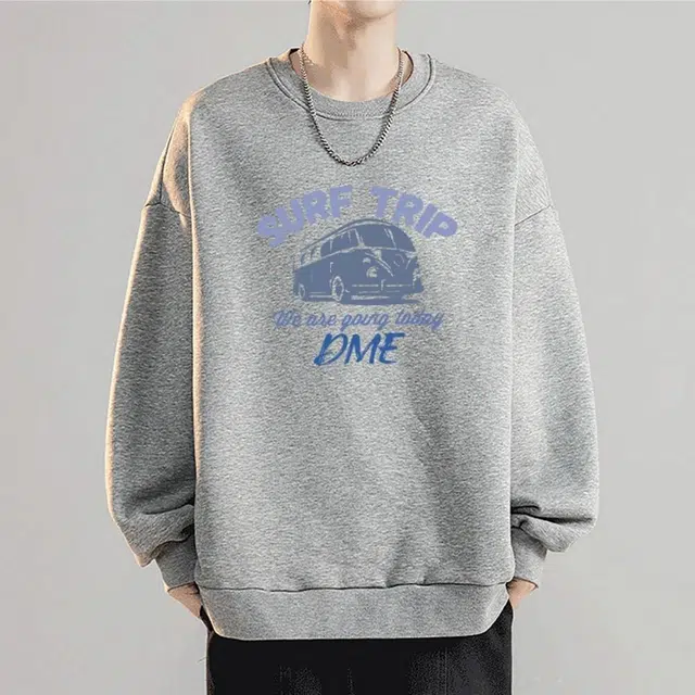 【dme】 潮牌趣味字母印花加厚柔软舒适宽松休闲时尚百搭卫衣 男女同款
