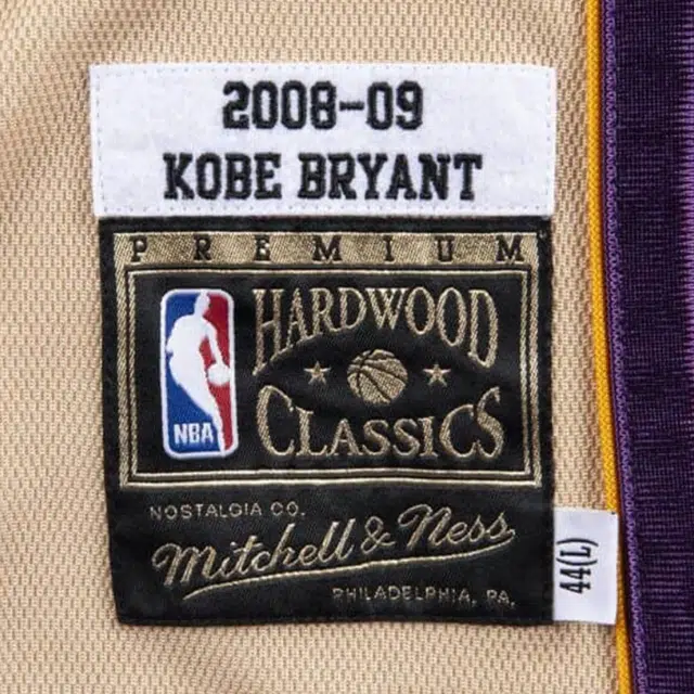 Mitchell Ness Los Angeles Lakers 2008-09 Kobe Bryant Authentic MN AU 24