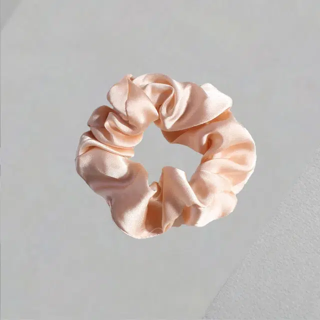 前方大荒野 缎面大肠圈发带纯色简约时尚设计皮筋女生发绳布艺轻奢高级感 扎丸子头温柔甜美 棉麻 发圈 女款