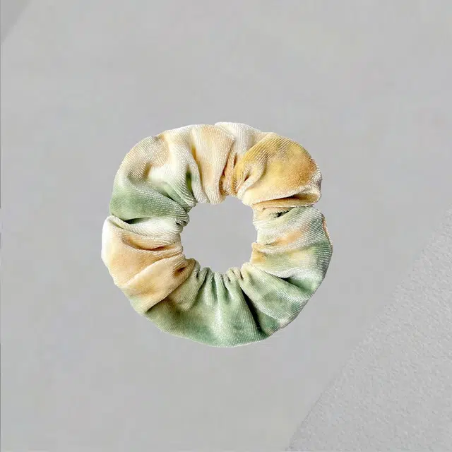 前方大荒野 细绒大肠圈森系小清新皮筋发绳甜美可爱迷人扎丸子头布艺橡皮筋精致简约时髦独特 棉麻 发圈 女款