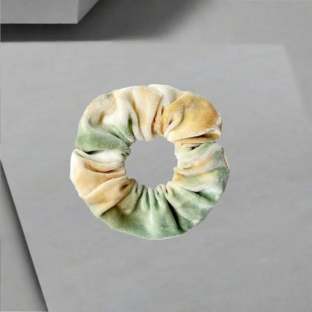 前方大荒野 细绒大肠圈森系小清新皮筋发绳甜美可爱迷人扎丸子头布艺橡皮筋精致简约时髦独特 棉麻 发圈 女款