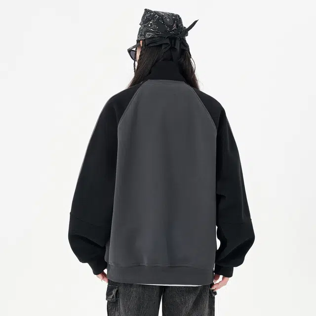 王者荣耀 阿古朵款 简约条纹宽松休闲百搭立领夹克外套 男女同款