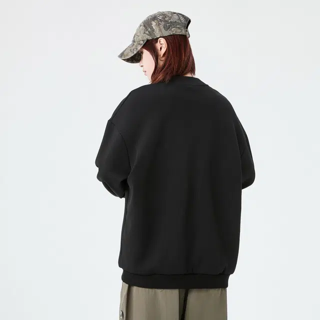 ROBINHOOD Vintage Patchwork Pullover Sweatshirt