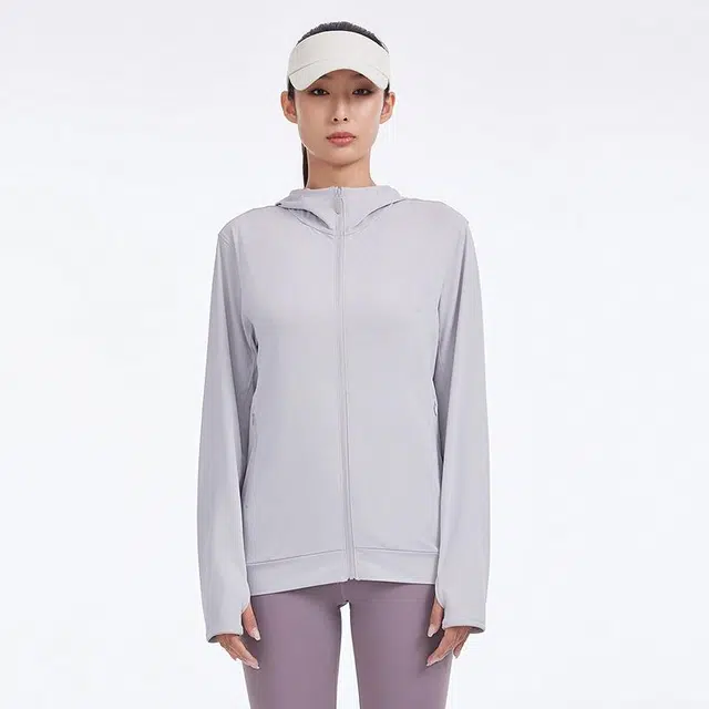 美特斯邦威 开衫简洁纯色休闲 防紫外线防晒服 男女同款