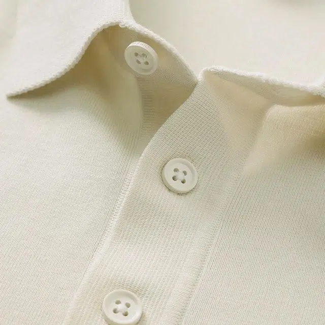 迪柯尼 通勤系列 百搭简约纯色商务奢侈舒适透气凉感短袖针织衫 男款