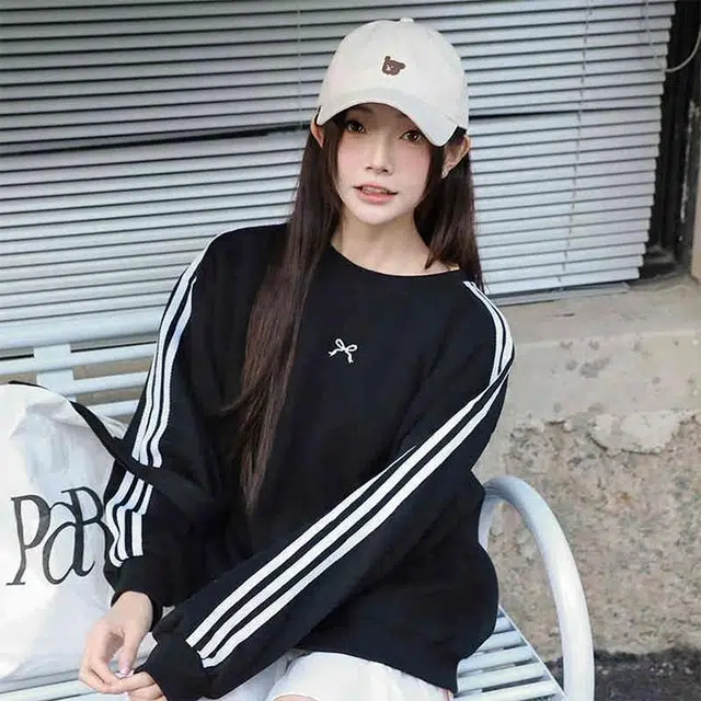 浪莎 可爱卡通小狗刺绣 户外出行防晒遮阳宽檐大头围显脸小 棉 鸭舌帽 男女同款情侣款