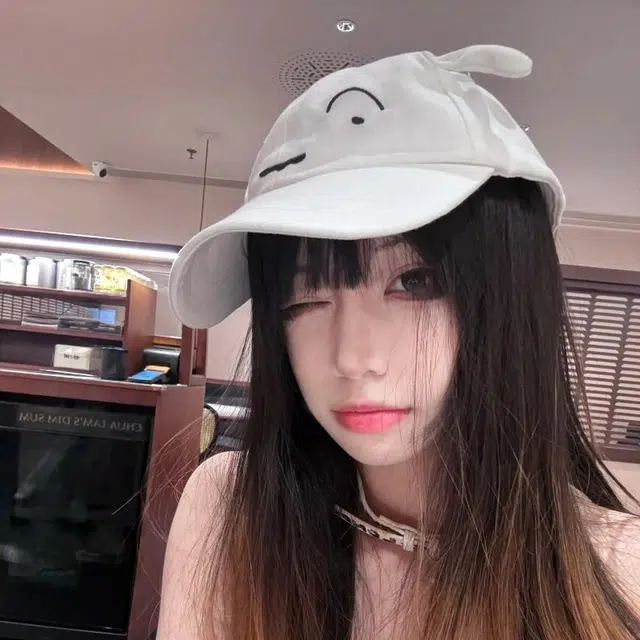 【软萌小白 通勤百搭】 攸委 可爱搞怪小猪鸭舌帽 卡通立体遮阳防晒帽子 棉 大头围显脸小宽檐 男女同款情侣款