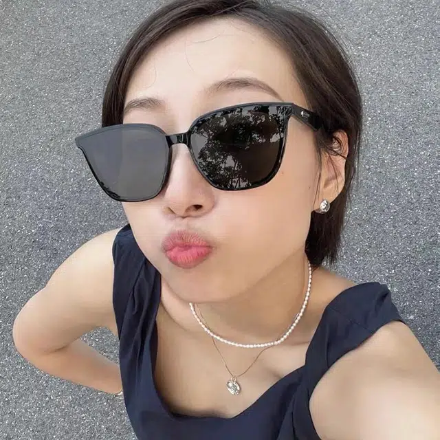 匠达人 方框墨镜高级感出游礼盒墨镜美式偏光防晒墨镜高级感方圆脸街拍凹造型 板材镜架 方形 太阳眼镜 男女同款情侣款