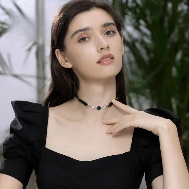 兰盈 星耀锁骨链轻奢小众 合金 项链 女款