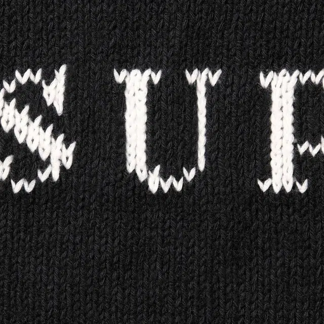 Supreme SS25 WEEK1 Contrast Logo Sweater logo