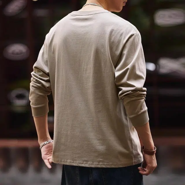 格蓝鹿 美式复古重磅时尚都市宽松卫衣 男款