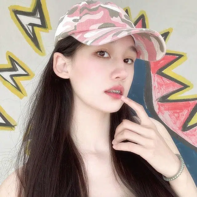 雅鹿优选 日系迷彩野营时尚弯檐户外运动个性出行防晒遮阳百搭大头围显脸小 棉 鸭舌帽 男女同款情侣款