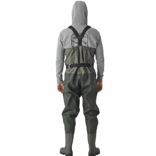 DECATHLON 100 CAPERLAN Fishing PVC Waders - WDS