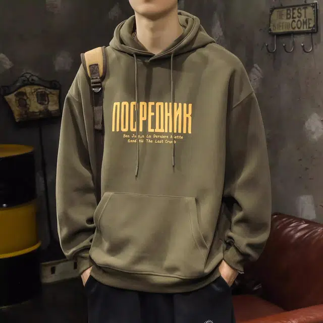 重磅印花卫衣路杰邦 国货潮流服饰 男女同款