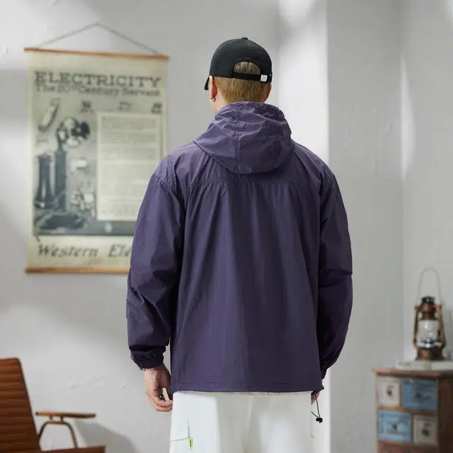 赞仕 速干薄款长袖防晒服 男女同款