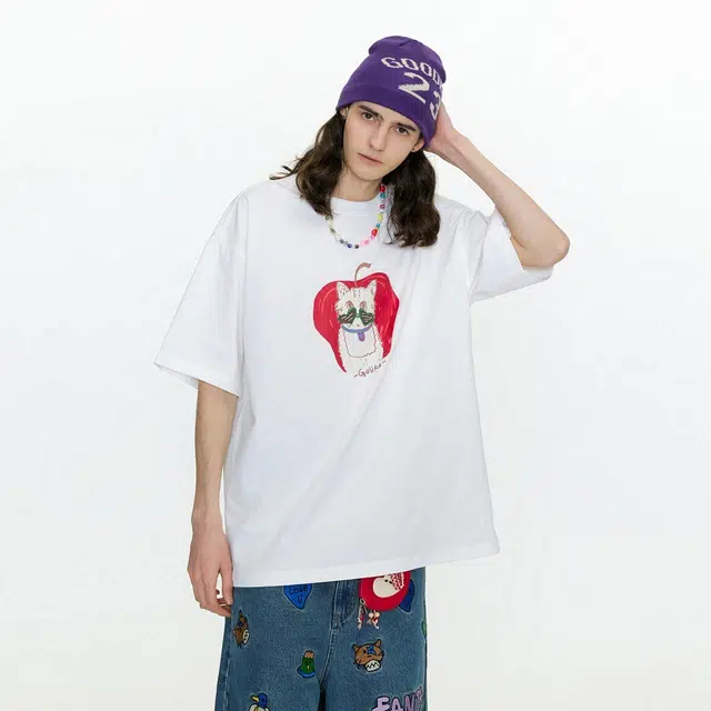 Guuka Cat Series T-Shirt Black